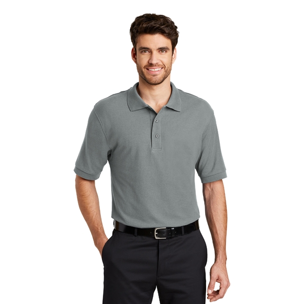 Port Authority® Silk Touch™ Embroidered Polo - Image 3