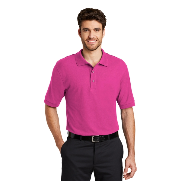 Port Authority® Silk Touch™ Embroidered Polo - Image 7