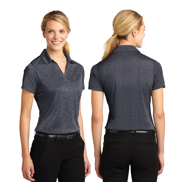Sport-Tek® Ladies Heather Contender™ Embroidered Polo - Image 6