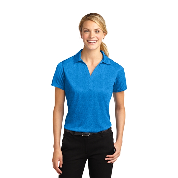 Sport-Tek® Ladies Heather Contender™ Embroidered Polo - Image 9