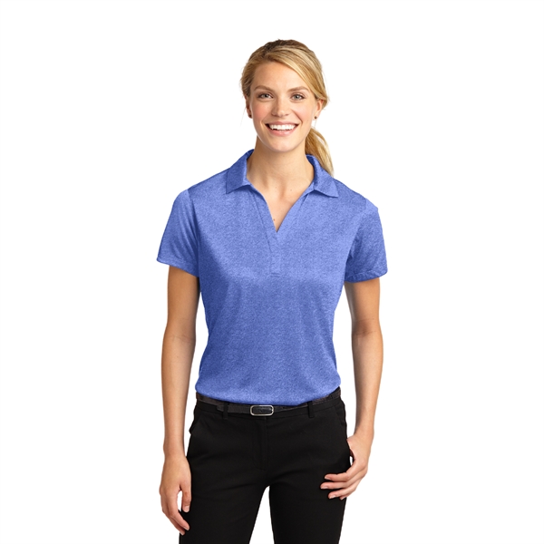 Sport-Tek® Ladies Heather Contender™ Embroidered Polo - Image 10