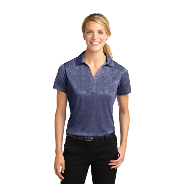 Sport-Tek® Ladies Heather Contender™ Embroidered Polo - Image 12