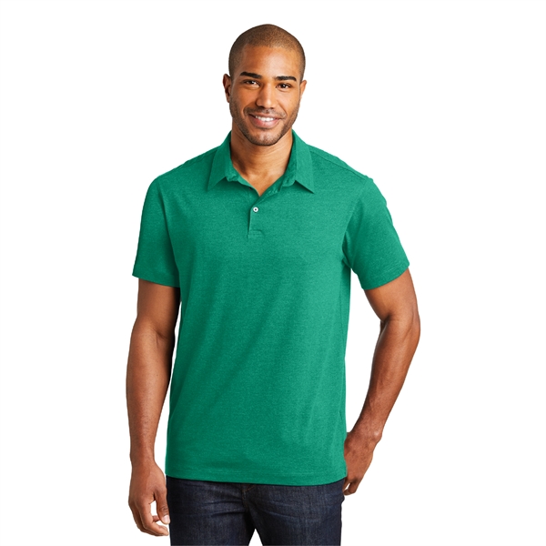 Port Authority® Meridian Cotton Blend Embroidered Polo - Image 4