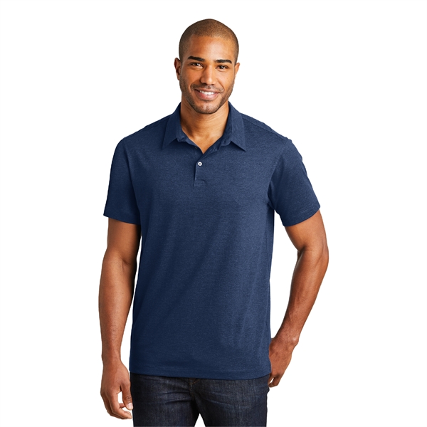 Port Authority® Meridian Cotton Blend Embroidered Polo - Image 6
