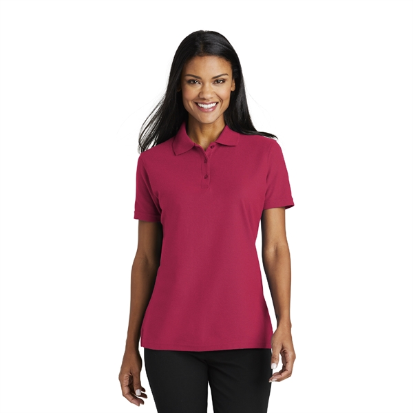 Port Authority® Ladies Stain-Release Polo - Image 3