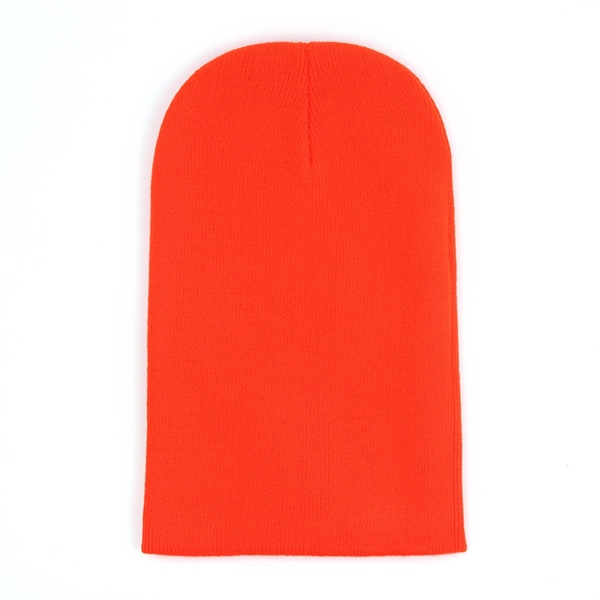 Fine Knit Solid Beanie - Image 3