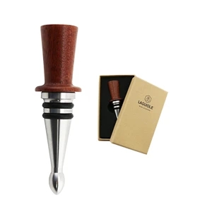 Laguiole Wine Stopper with Wood Top