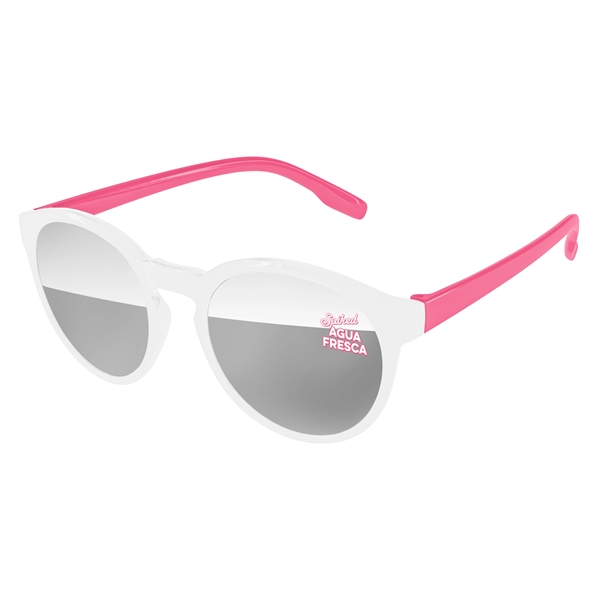 2Tone Vicky Mirror Promotional Sunglasses w/1color - Image 1