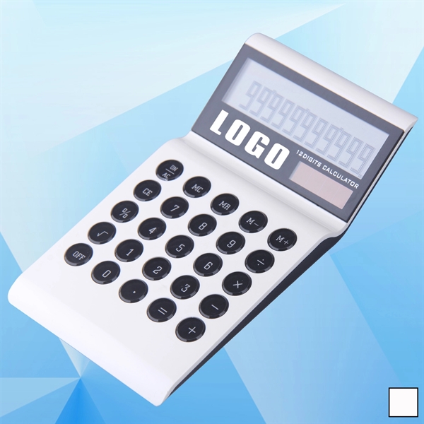 Dual-Power 12-Digit Desk Calculator - Image 1