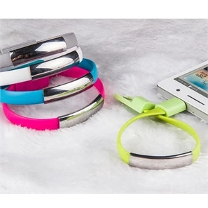 Colorful USB Mobile Phone Charging Line Bracelets