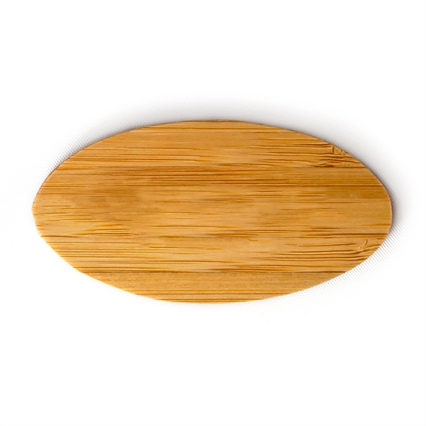 Lux ECO Bamboo Oval Magnet - Image 5