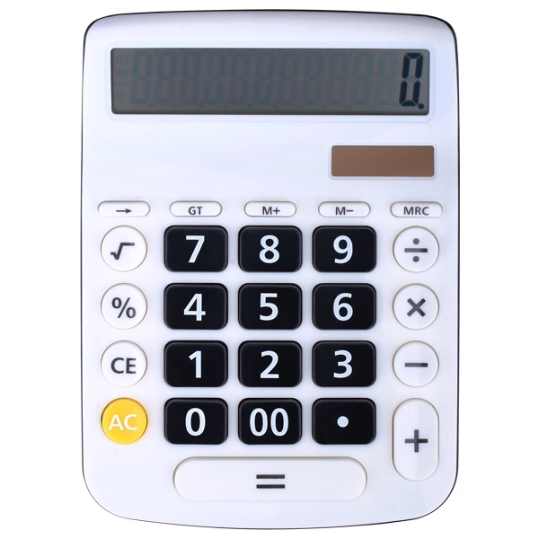Dual-Power 12-Digit Desk Calculator - Image 3