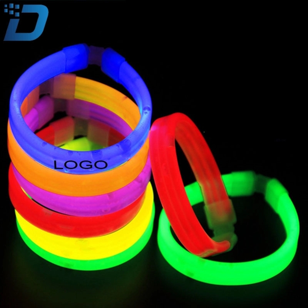 Assorted Color Glow Bracelet Light Wristbands - Image 1