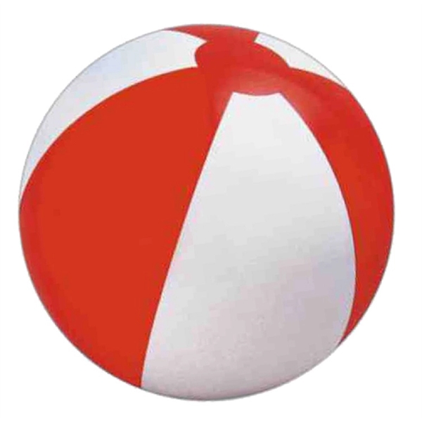 12" Inflatable Beach Ball with 6 Panels - Image 4