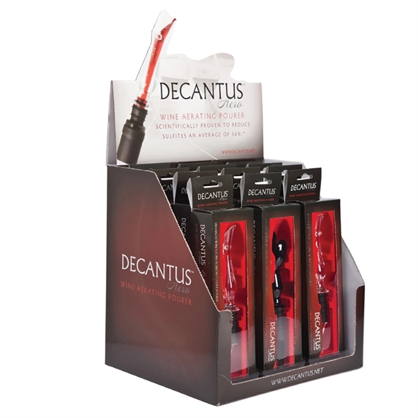 Decantus™ Aero Wine Aerating Pourers Display Set, Clear - Image 2
