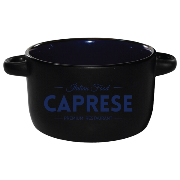 12.5 oz. Color In / Black Matte Out Hilo Soup Mug - Image 5