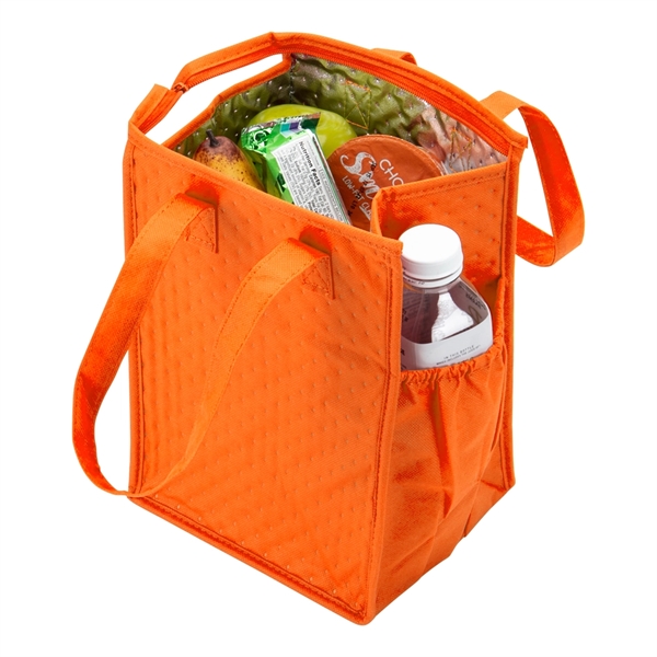Colorful Cooler Tote with Side Pocket - Image 10
