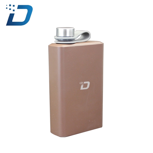 10 OZ Stainless Steel Hip Flask - Image 1