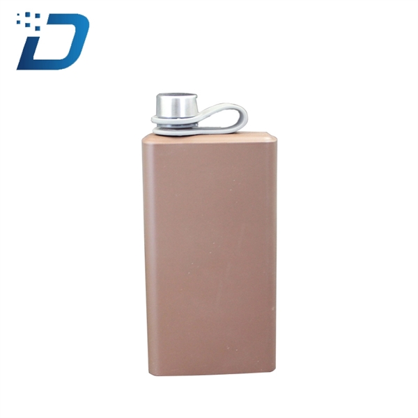 10 OZ Stainless Steel Hip Flask - Image 2