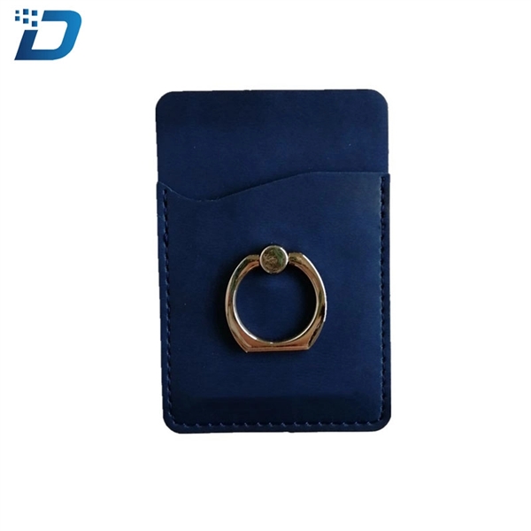 Smart Phone Wallet Holder With Ring - Image 4