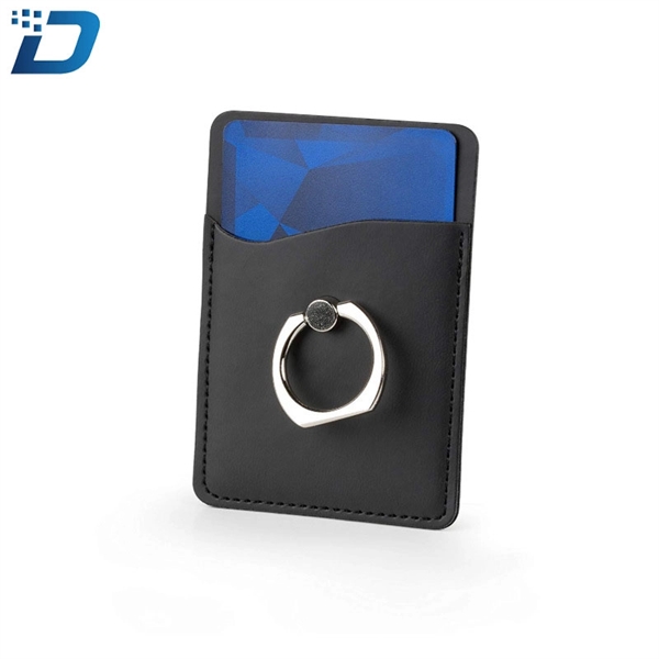 Smart Phone Wallet Holder With Ring - Image 5