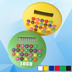 4 1/2'' Calculator w/ Rainbow Keys