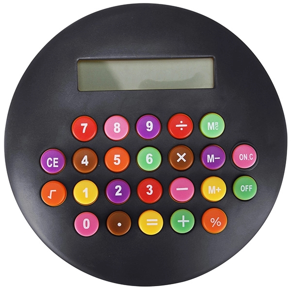 4 1/2'' Calculator w/ Rainbow Keys - Image 3