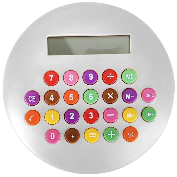 4 1/2'' Calculator w/ Rainbow Keys - Image 5