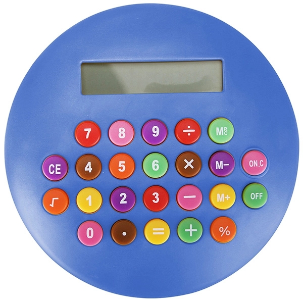 4 1/2'' Calculator w/ Rainbow Keys - Image 7
