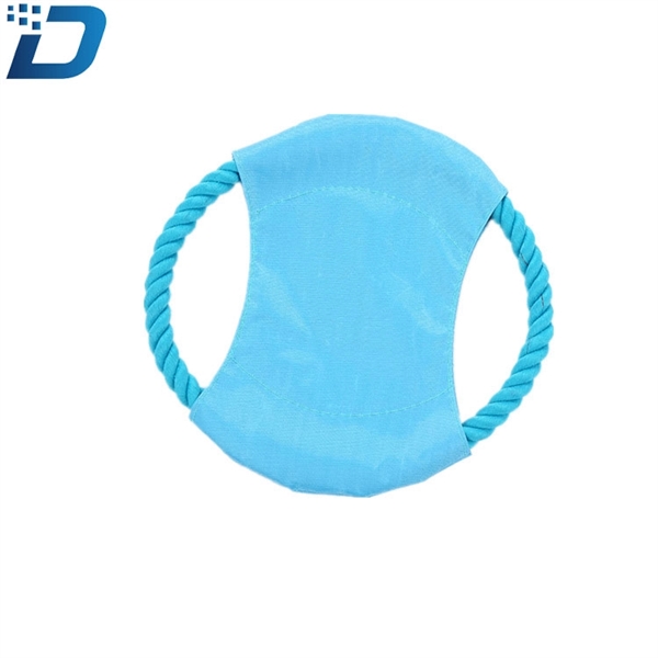 Cotton Rope Toy Pet Training Flying  Disc - Image 4