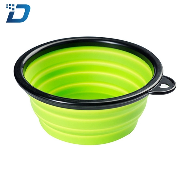 Folding Pet Feeding Travel Bowl With Carabiners - Image 6
