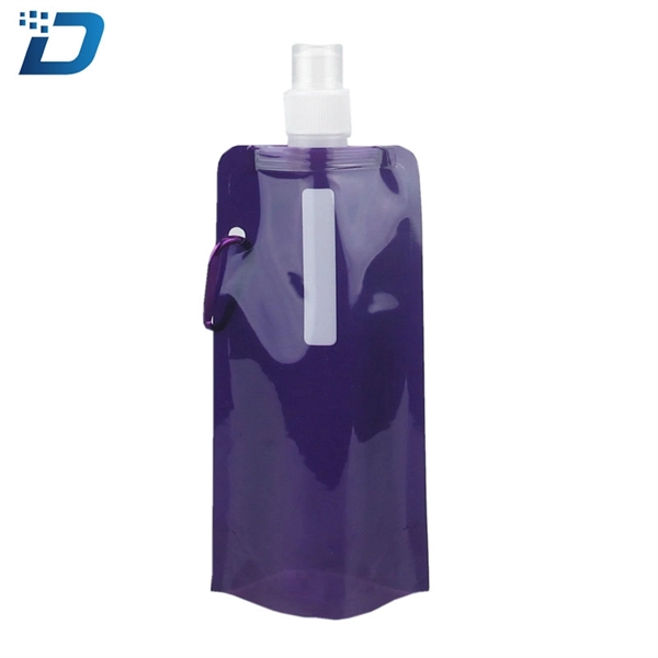 Outdoor Sports Portable Folding Water  Bag Water Bottle - Image 3