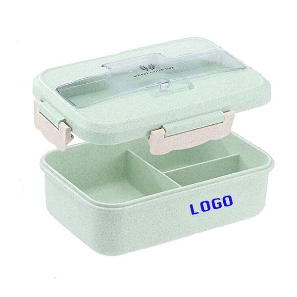 Wheat Straw Food Meal Containers Lunch Box - Image 1