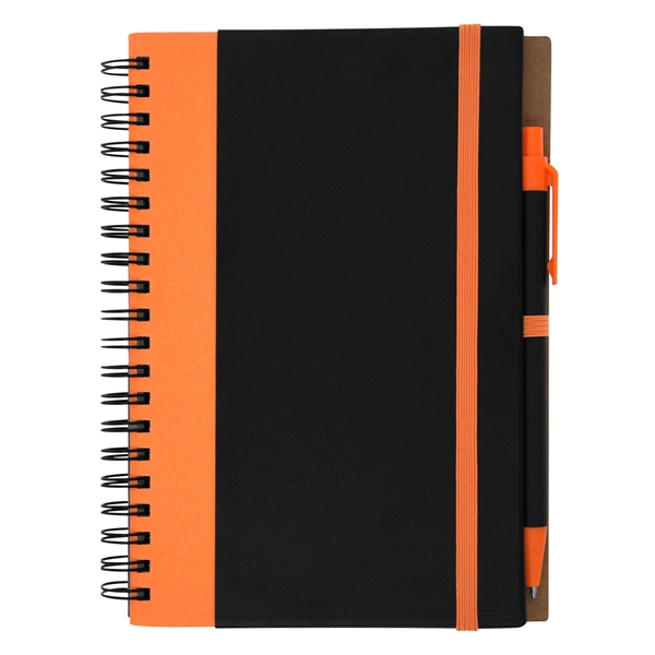 Color Underlay Spiral Notebook - Image 2