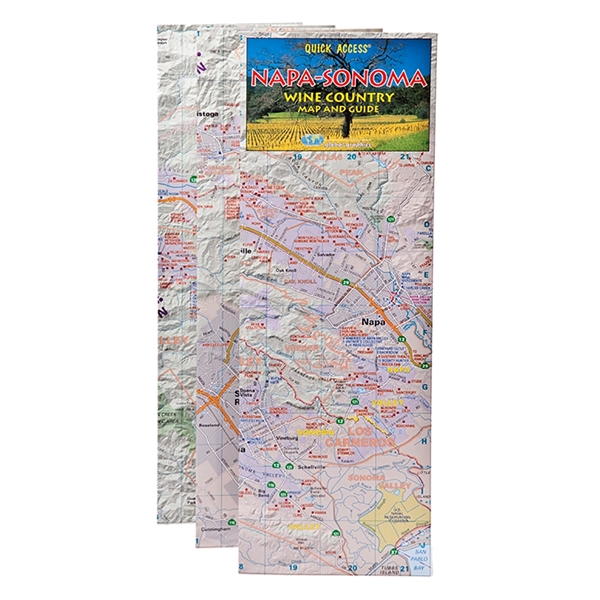 Napa-Sonoma Wine Country Map and Guide - Image 2