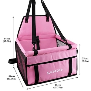 Portable and Breathable Pet Car Booster Seat