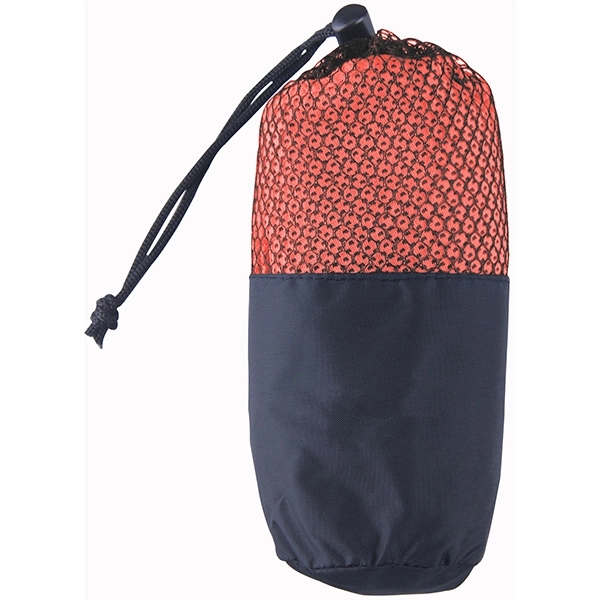 Microfiber Quick Dry & Cooling Towel in Mesh Pouch - Image 5