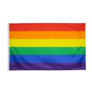 3x5ft Rainbow Pride Flag 6 Stripes    