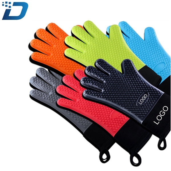 Non-slip Silicone Heat-Resistant Gloves - Image 1
