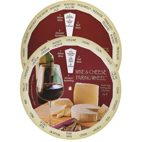 Wine & Cheese Pairing Wheel - Image 2
