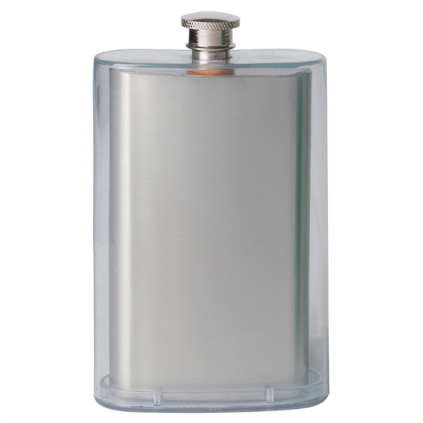 Double Wall Stainless Steel Pocket Flask, 5 oz. - Image 2