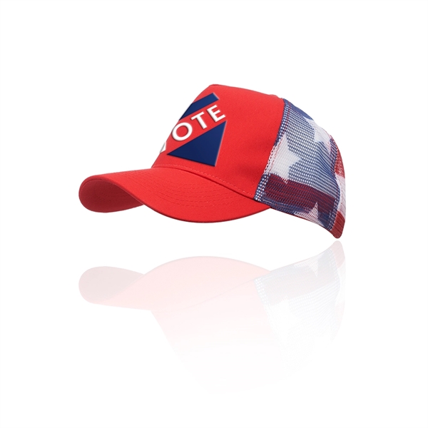 Structured Patriotic Ball Cap