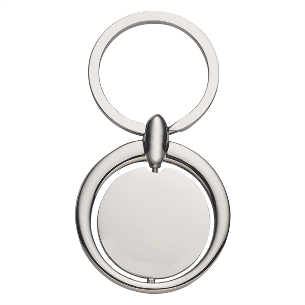 Circular Metal Key Tag - Image 2