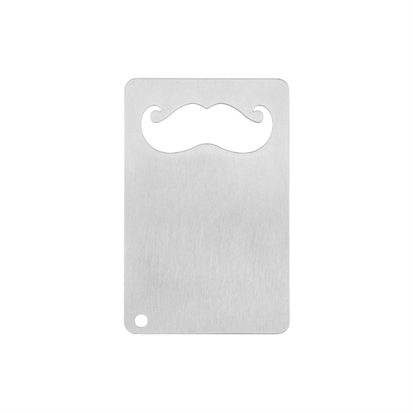 Mustache Credit Card Bottle Opener - Image 2