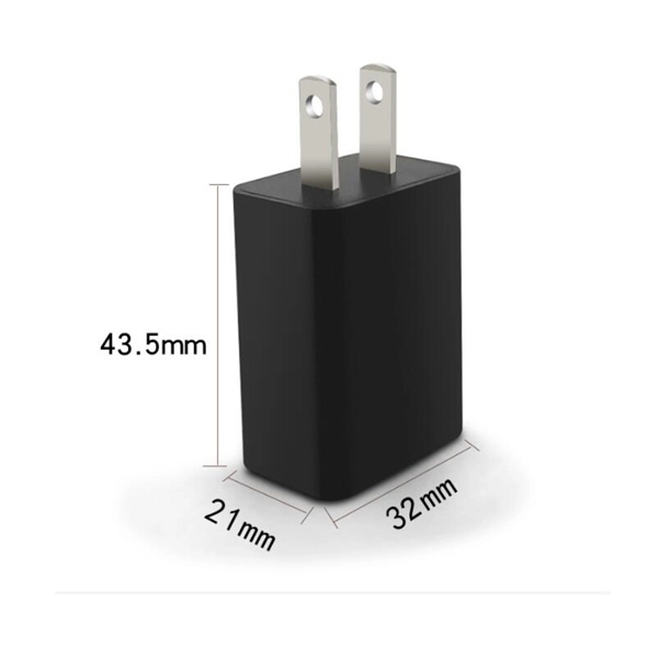 UL Qualified Single Phone USB Charging Adapter Plug - Image 2