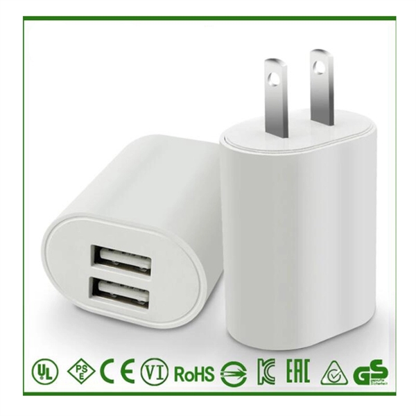 UL Qualified Dual Phone USB Charging Adapter Plug - Image 6