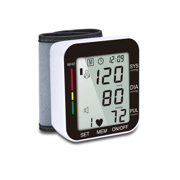 Automatic Arm Cuff Digital Blood Pressure Monitor Or Heart R - Image 2