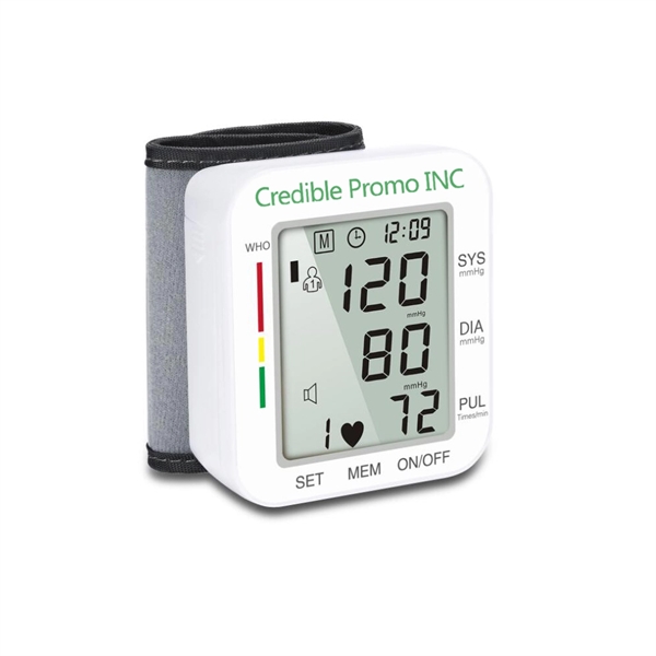 Automatic Arm Cuff Digital Blood Pressure Monitor Or Heart R - Image 4