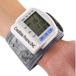 Automatic Arm Cuff Digital Blood Pressure Monitor Or Heart R