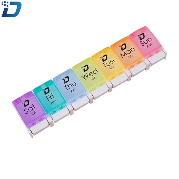 Colorful Portable Mini Pill Box - Image 1